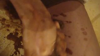 Finger in my anus covered in scat