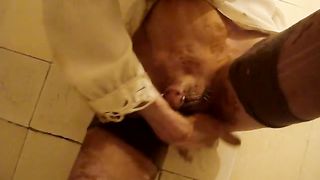 Finger in my ass while covered in scat