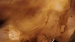 smearing scat all over my hot body