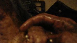 touching my cock full of scat