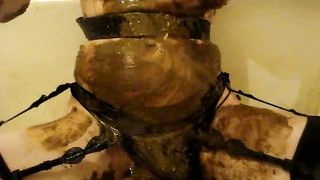 A nice brown scat shower