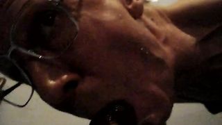 Sucking my own shit scat blowjob