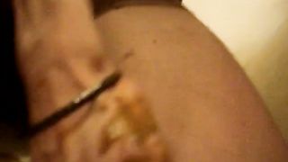 Rubbing scat over my feet and pissing