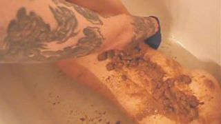 Teen getting her first shit bath hot amateur scat video