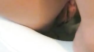 Amateur girl being filmed while taking a shit