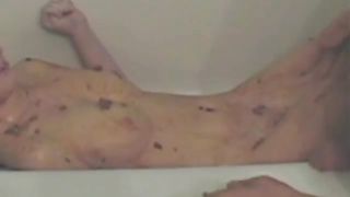 Nasty amateur scat video shitting on a hot teen