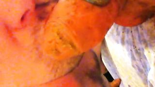 Sucking cock with shit on it gay scat