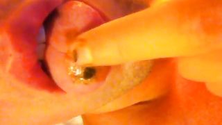 Licking the shit off my finger
