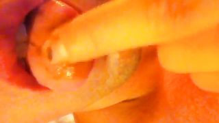 Licking the shit off my finger