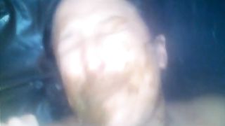 Amateur eating scat swallowing shit tube