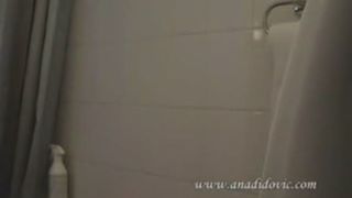 Amateur pooping girl on the toilet