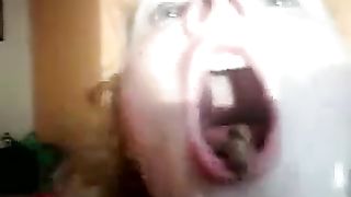 Eating shit and swallowing it fresh scat