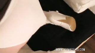 Joy angels pooping in her panties