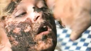 hardcore scat poop in the face with blowjob