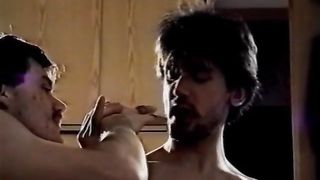 gay scat threesome eating poop and anal fuck