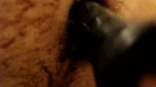 Dirty anal games dildo in the ass with poop