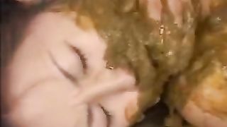 short forced to eat shit video