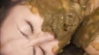 short forced to eat shit video
