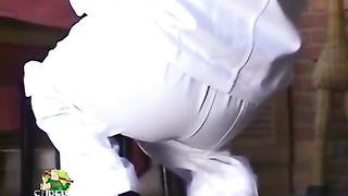 Japanese cooks shitting in the kitchen lesbian porn