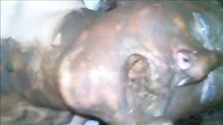 shit on her face and poop in her mouth amateur hardcore scat tu