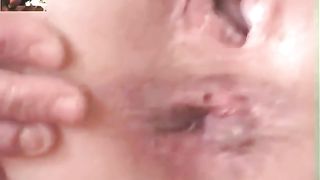 Masturbating hard with fresh shit