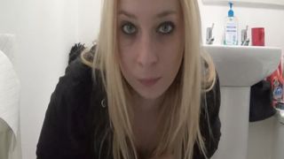 Mix of the same girl farting