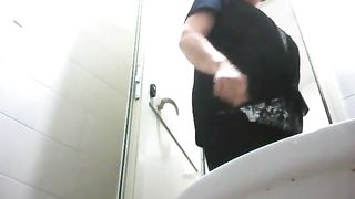 Granny pooping