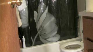 Latina girl farting loud