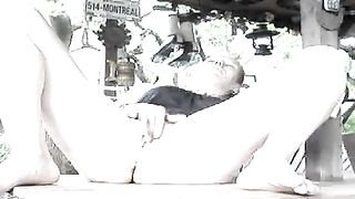 Fingers in her nasty asshole