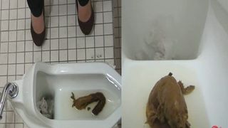 Mix of girls pooping diarheea