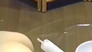 Enema with milk