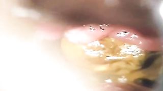 Long shit in close up