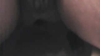 Poop over the toilet