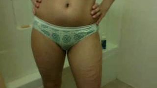 Shitting in her panties
