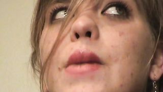 Girl Puking After Smoking