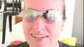 Very proud of her big poop