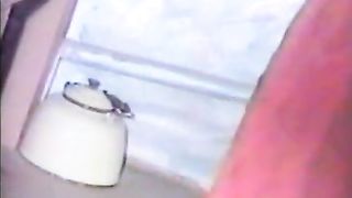 Incredible enema with wine