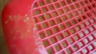 A bit of liquid scat