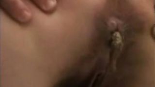 Hot brunette babe pooping