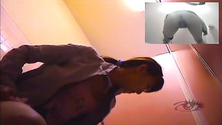 Compilation of sexy babes pooping in public bathrooms