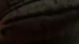 Tattooed girl pooping