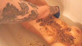Teen girl is a scat slave