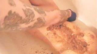 Teen girl is a scat slave