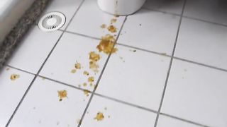 Real mess in the bathroom