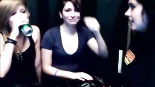 Webcam Girls drinking and puking