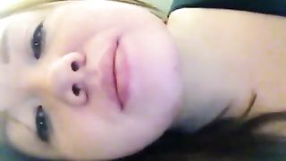 Snack time with teen girl