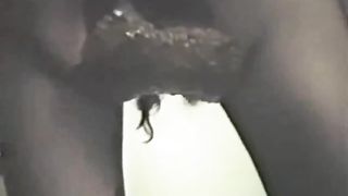 Diarheea in her black pantyhose