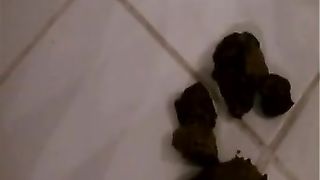 Hot MILF pooping for us