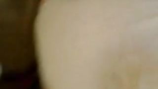 Hard shit in her long skirt