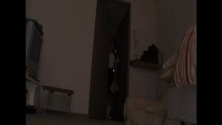 Japanese girl eating a shit sandwich